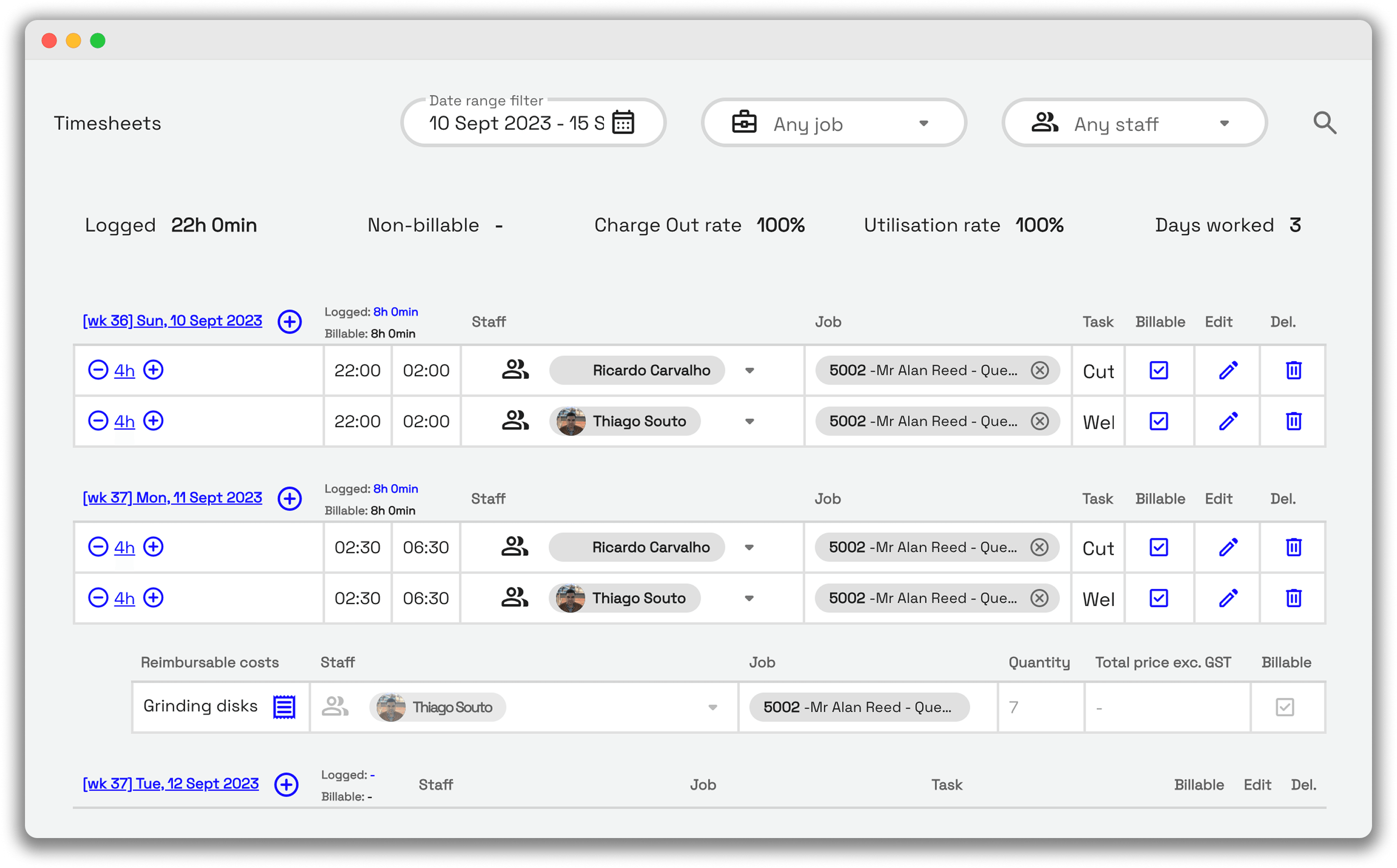 AMPS - Timesheet Management